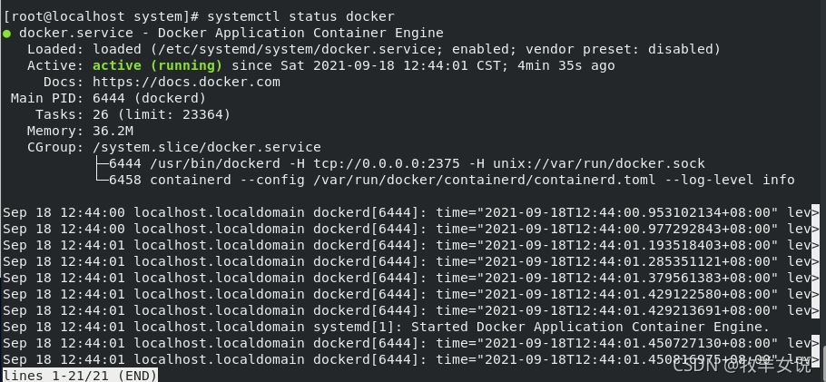 如何使用CentOS 8.4離線安裝Docker包