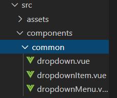Vue中下拉菜單組件化開發(fā)的示例分析