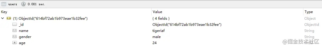 Python操作MongoDB的示例分析