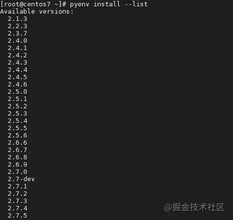 Python中pyenv工具怎么用