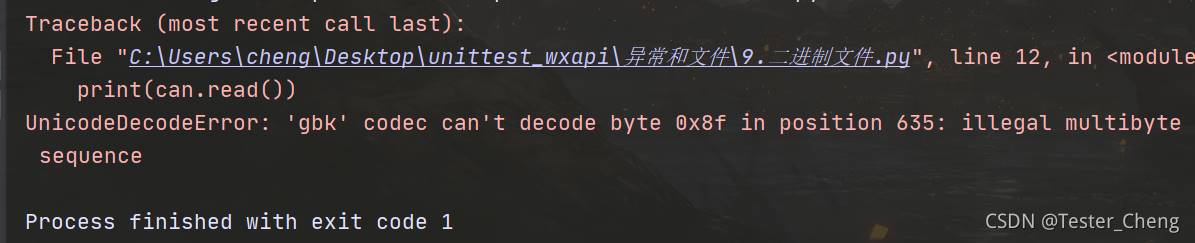 Python中二进制文件有什么用