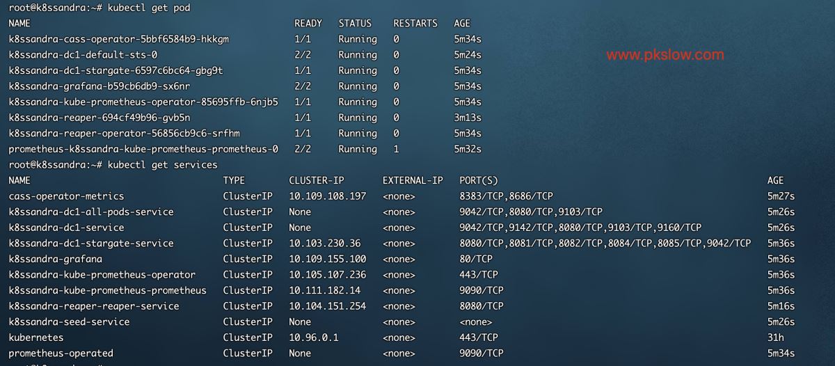 如何在Linux上部署K8ssandra到Kubernetes