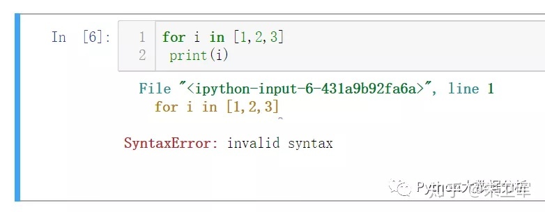 Python错误和异常的示例分析