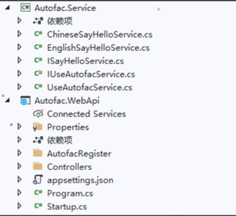 如何使用ASP.NET的Core注入框架