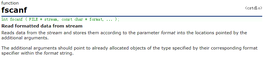 C语言scanf,fscanf和sscanf有哪些区别