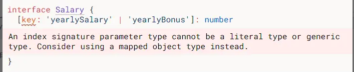什么是TypeScript索引签名