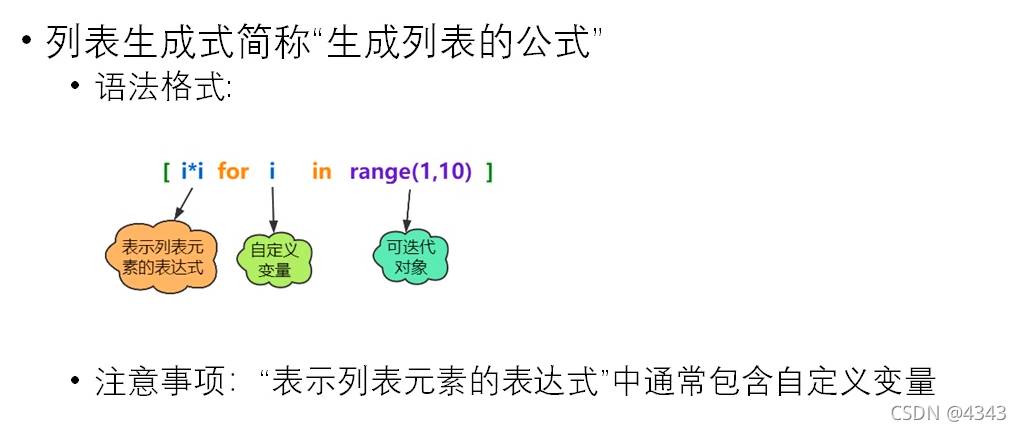 Python列表操作的示例分析