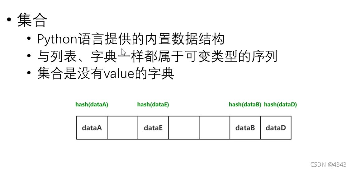 Python集合的相关操作有哪些