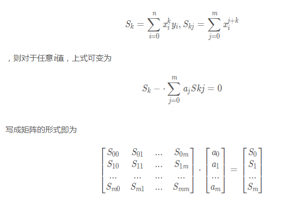 Python数据拟合实现最小二乘法的示例分析