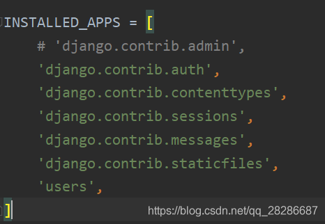 Python中Django设计的示例分析