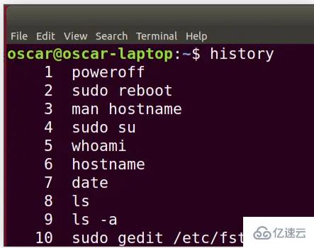 Linux如何快速查看历史记录