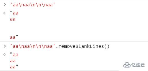 javascript怎么删除字符串中的空行