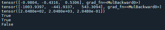 Python中自动微分的示例分析