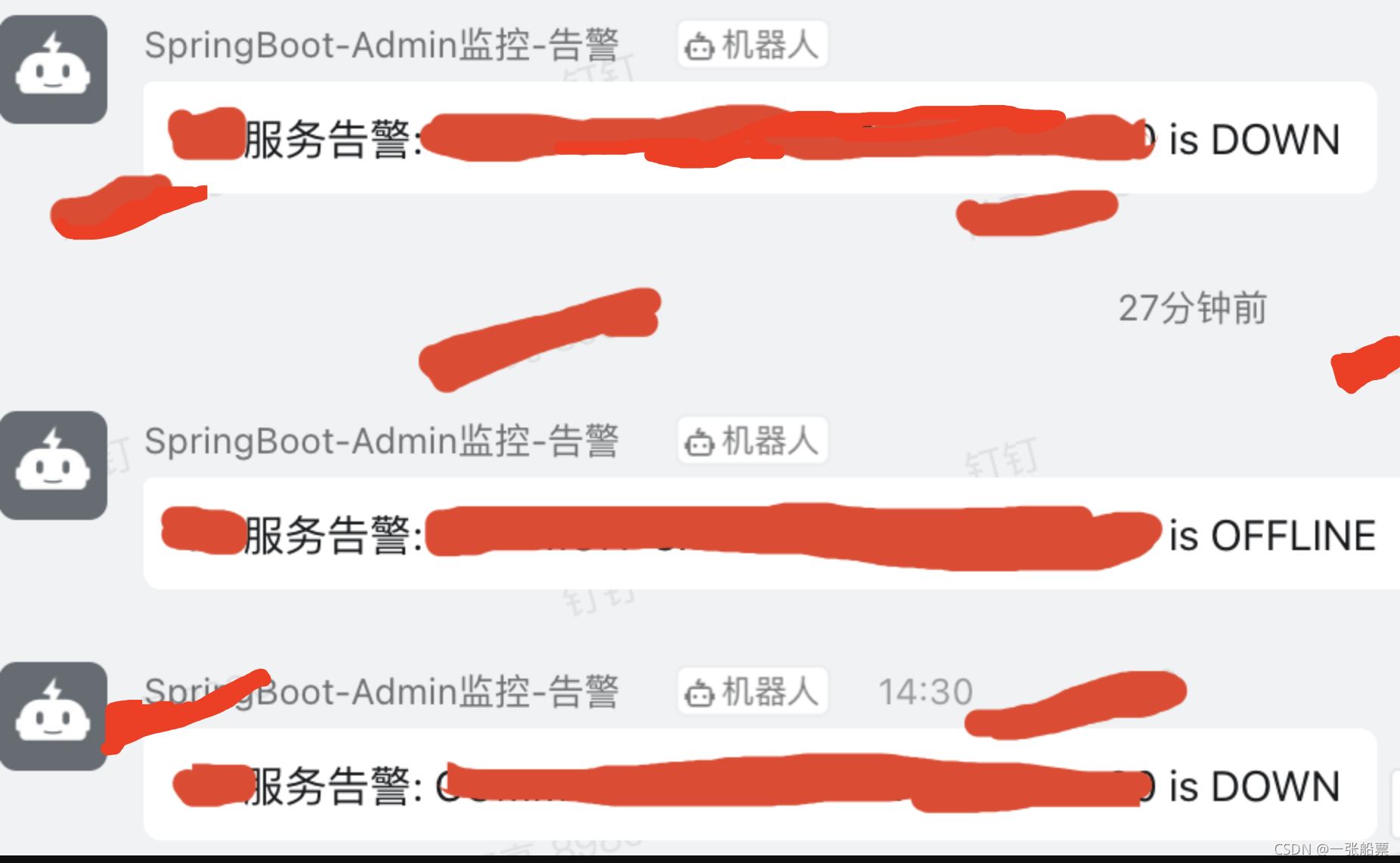 SpringBoot-Admin如何实现微服务监控+健康检查+钉钉告警