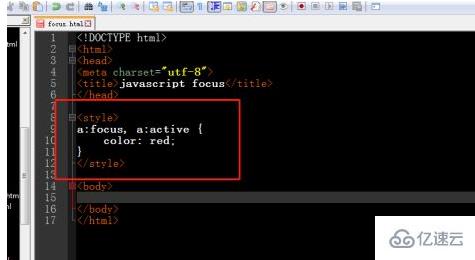 怎么使用javascript focus
