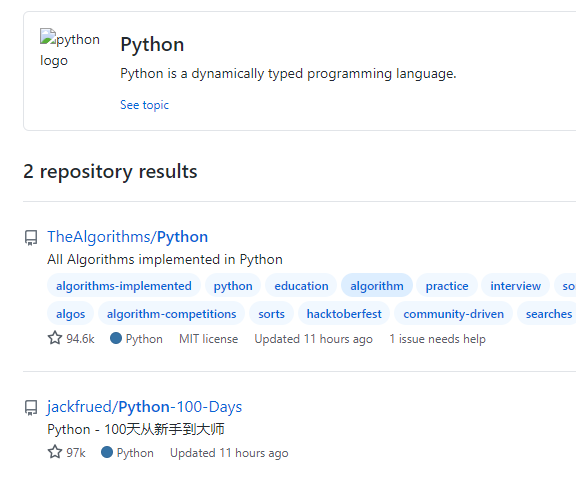 python高级搜索怎么实现高效搜索GitHub资源