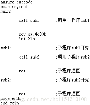 汇编基础程序编写的方法是什么