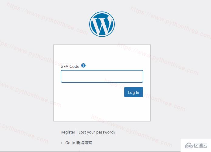 怎么給wordpress添加雙因素身份驗(yàn)證