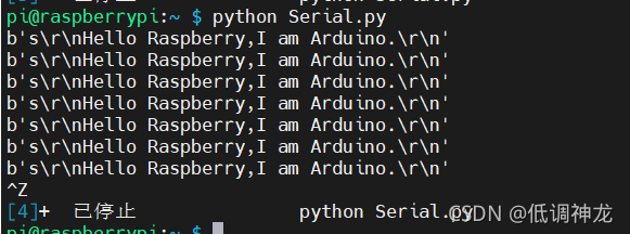 树莓派与arduino串口通信的示例分析