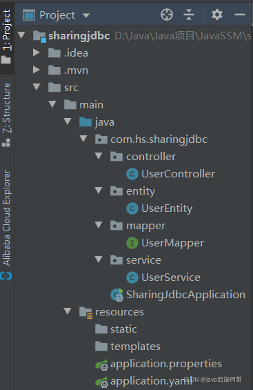 Sharding-JDBC自動實現(xiàn)MySQL讀寫分離的示例代碼怎么編寫