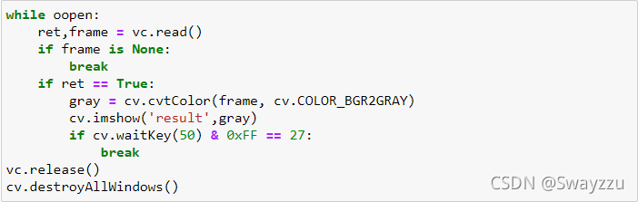 python opencv图像处理基本操作的示例分析