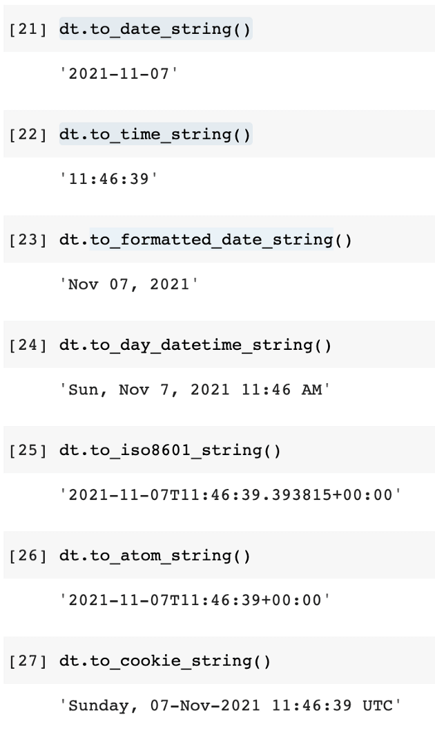 Python中DateTime库Pendulum有什么用
