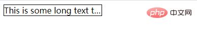 css文字太長(zhǎng)怎么顯示
