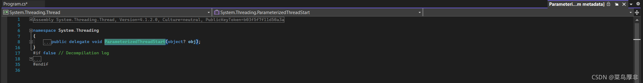 C#異步多線程中Thread的示例分析