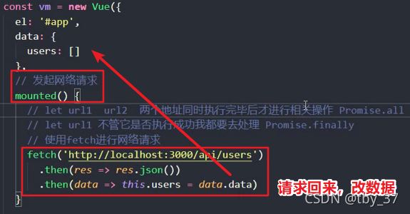 vue网络请求方案原生网络请求和js网络请求库的示例分析