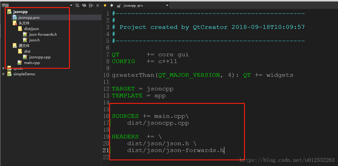 C++ qt如何使用jsoncpp json进行读写操作
