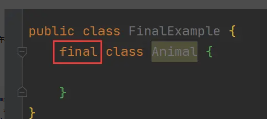 Java中final怎么使用