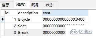 mysql小数可用的类型有哪些