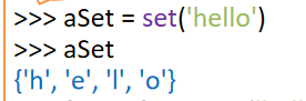 python的集合類型舉例分析