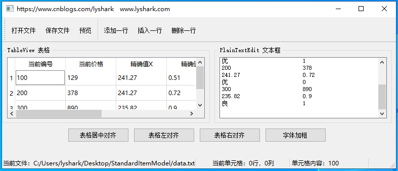 C/C++中的Qt StandardItemModel数据模型怎么使用