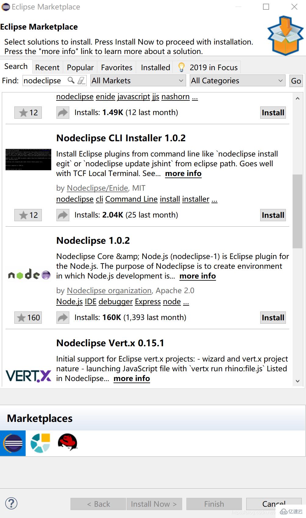 eclipse如何安装node.js