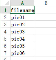 python如何讀取文件夾中圖片的圖片名并寫(xiě)入excel表格