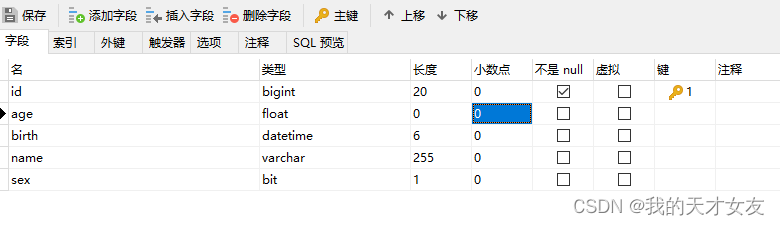 JPA如何设置默认字段及其长度