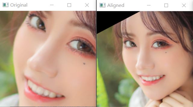 OpenCV+Python怎样实现人脸对齐