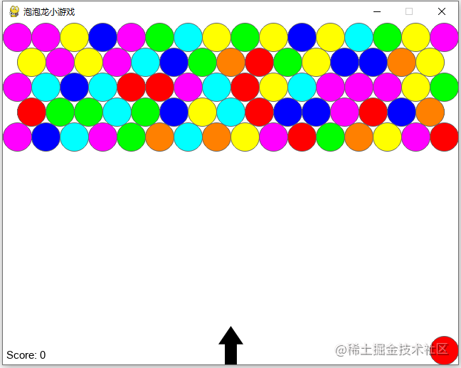 Pygame如何实现泡泡龙小游戏