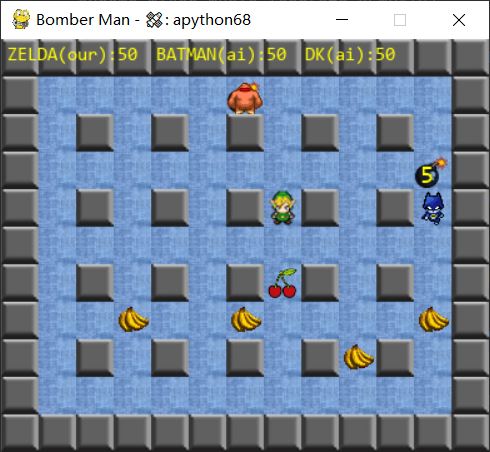 如何用Python实现炸弹人小游戏