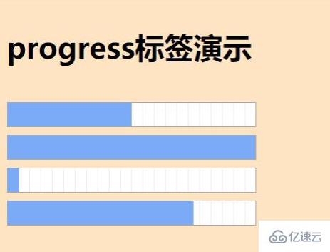 html5进度条的标签是哪个