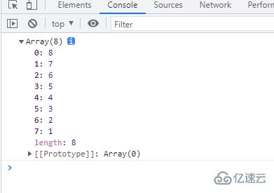 javascript如何反转数组