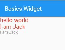 Flutter基本组件Basics Widget怎么用