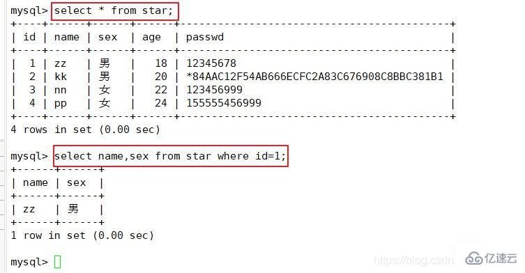 MySQL数据库的基本命令有哪些