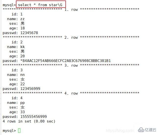 MySQL数据库的基本命令有哪些