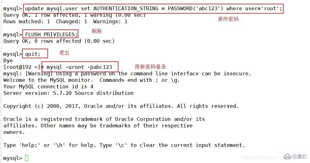 MySQL数据库的基本命令有哪些