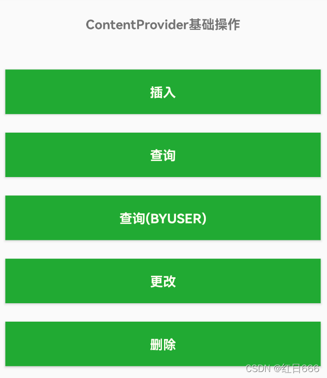 Android中ContentProvider基础应用的示例分析