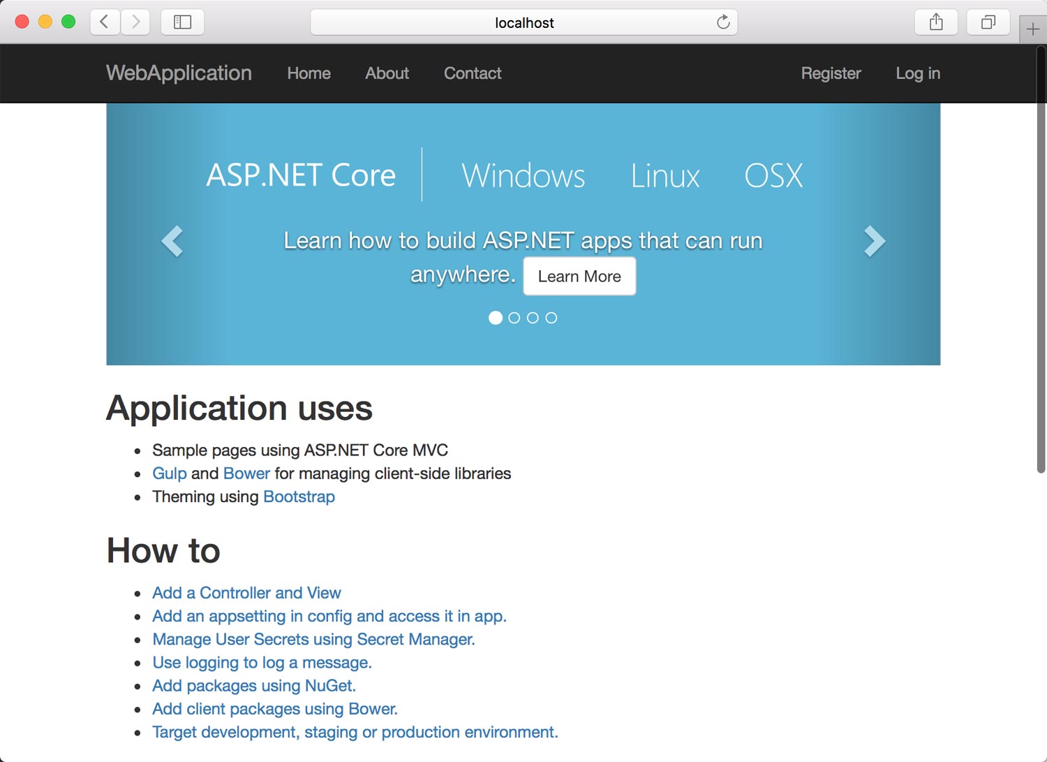 如何在MacOS+Linux+Nginx中发布和部署Asp.Net Core