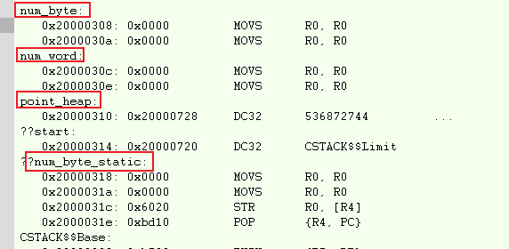 如何分析C语言在STM32中的内存分配问题