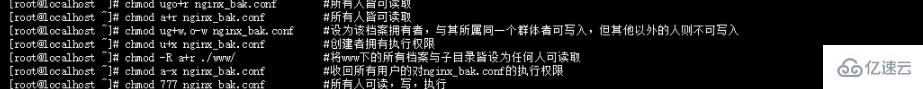 linux怎么修改文件权限